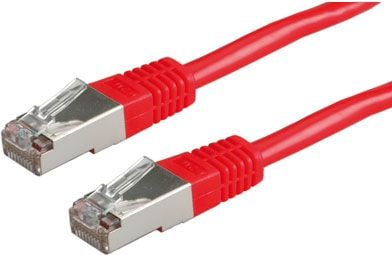 Kabllo rrjeti ROLINE S/FTP Cat.6, 0.3m, e kuqe