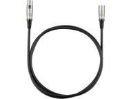 Kabëll audio XLR HyperX 6Z2B9AA, 3m, mashkull në femër, i zi
