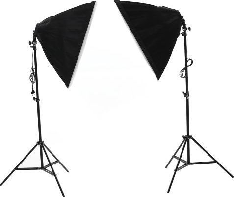 Set llambë për studio SoftBox IShoot, 1 softbox, 40x40 cm, E27