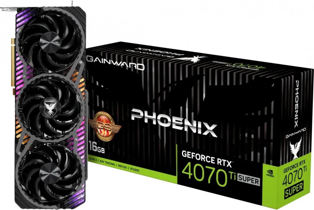 Kartelë grafike Gainward GeForce RTX 4070 Ti SUPER Phoenix GS 16GB GDDR6X