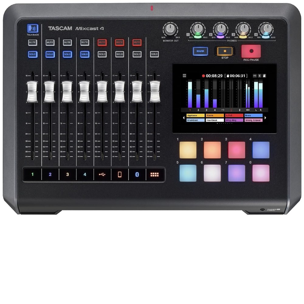 Mikser audio Tascam Mixcast 4, i zi