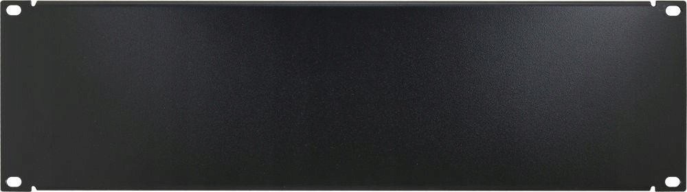 Панел за покривање RACK PULSAR RAPZ3, 3U, челик SPCC, црн