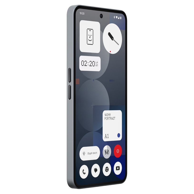 Celular Nothing Phone(3a) Pro, 6.77", 12GB/256GB, i hirtë