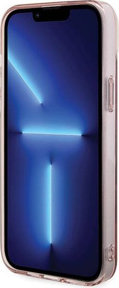 Mbulesë telefoni Karl Lagerfeld KLHMP15MHFCCNOP, për iPhone 15 Plus 14 Plus 6.7", kafe roze