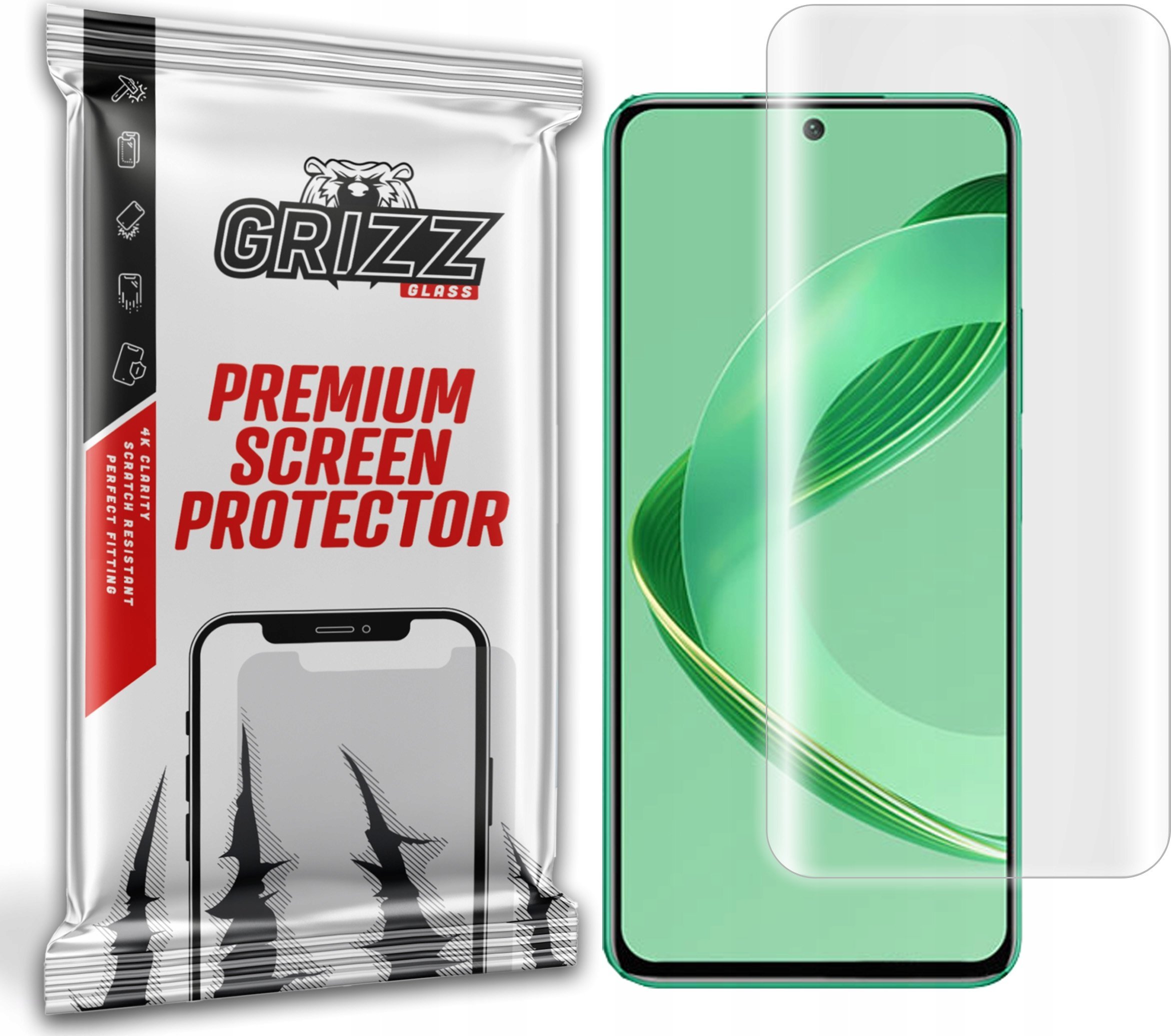 Fletë mbrojtëse ekrani Grizz Hydrofilm për Huawei nova 11 SE, hydrogel, transparente