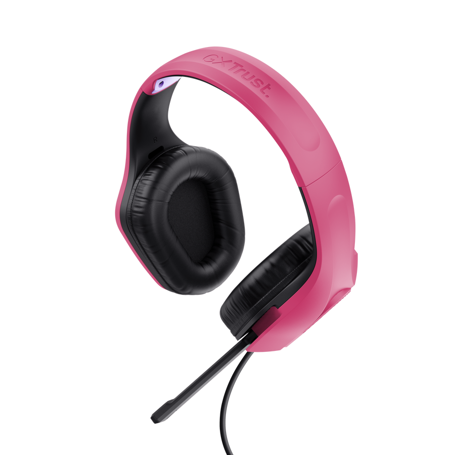 Kufje Trust Gaming GXT 415P, rozë