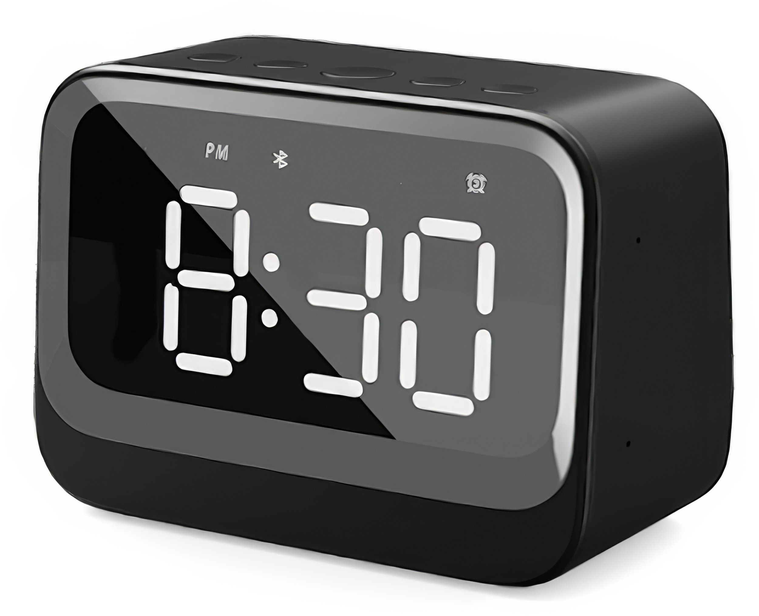 Orë alarmi Denver EC-54B, Bluetooth 5.3, altoparlant 3W, e zezë