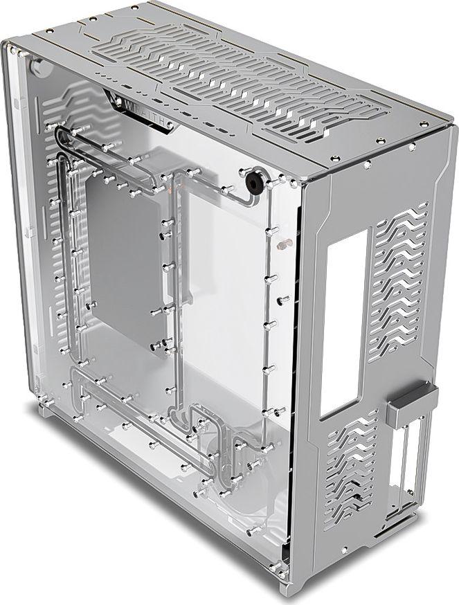 Kasë Singularity Wraith, e argjendtë, Midi Tower