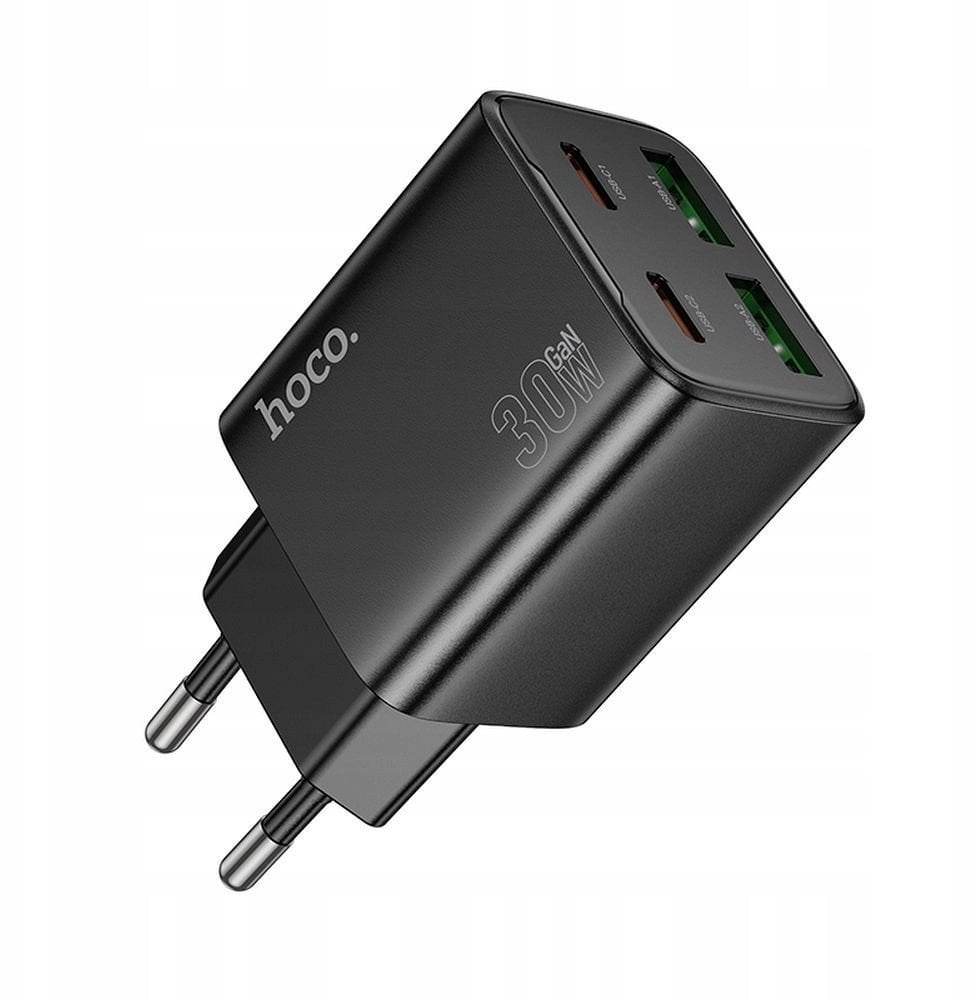 Karikues muri Hoco N56, 4 porta 2x USB C 2x USB A, 20W PD QC3.0, i zi