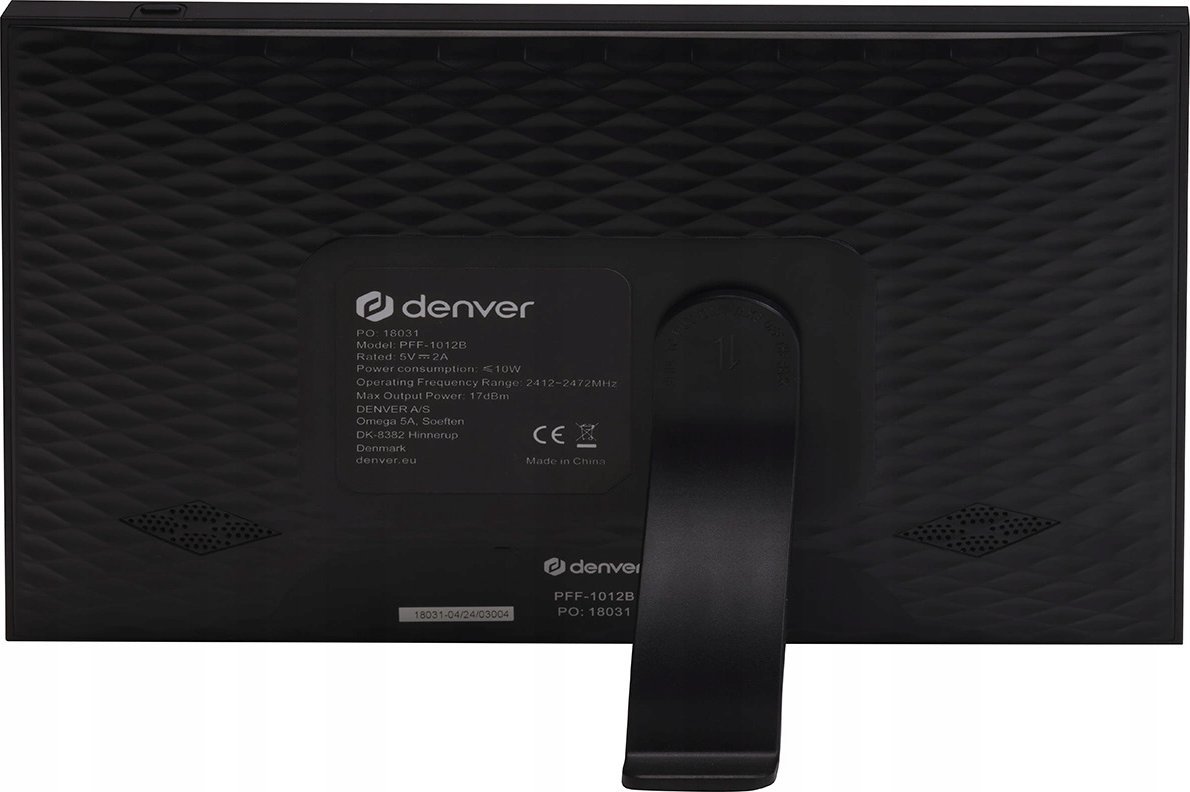 Kornizë dixhitale Denver Frameo PFF-1012, 10", ekran IPS me prekje, e zezë