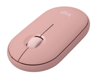 Logitech Pebble Mouse 2 M350s - mouse - Bluetooth 5.2 LE - tonal rose