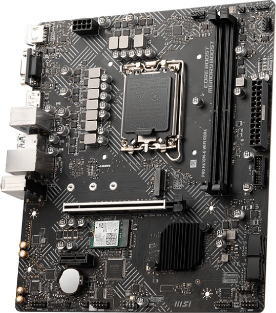 Motherboard MSI PRO H610M G WIFI DDR4, Intel H610, Wi Fi, ATX