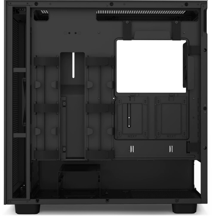 Kasë kompjuteri NZXT H7 Flow, USB-C, xham, e zezë