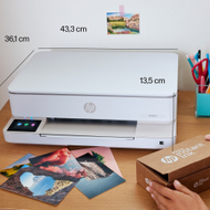 Мултифункционален печатач HP ENVY 6122e All in One, инкџет, Wi Fi, бел