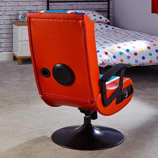 Karrige për lojëra X Rocker Nintendo Super Mario, e kuqe