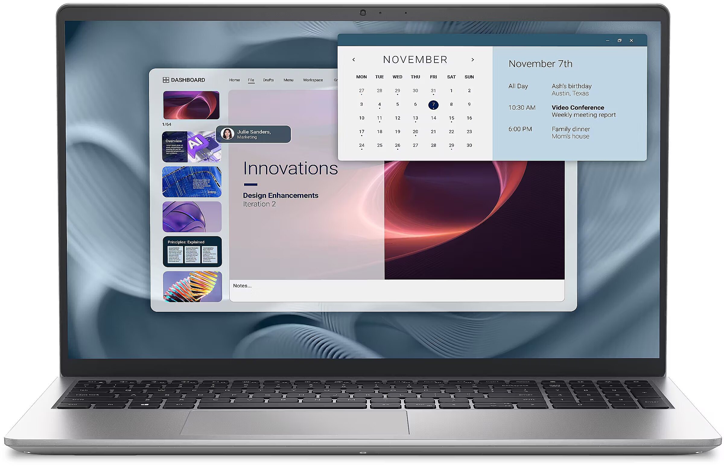Laptopi Dell Pro Essential 15 AG FHD i7-1355U, 16GB, 512GB SSD, Ubuntu, i argjendtë