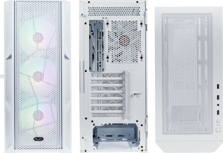 Kasë Raijintek Ponos Ultra Mesh ARGB, Midi Tower