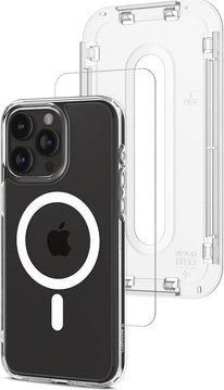 Заштита за екран Spigen Glas.tR EZ Fit, за iPhone 15 Pro 6.1", калено проѕирно стакло