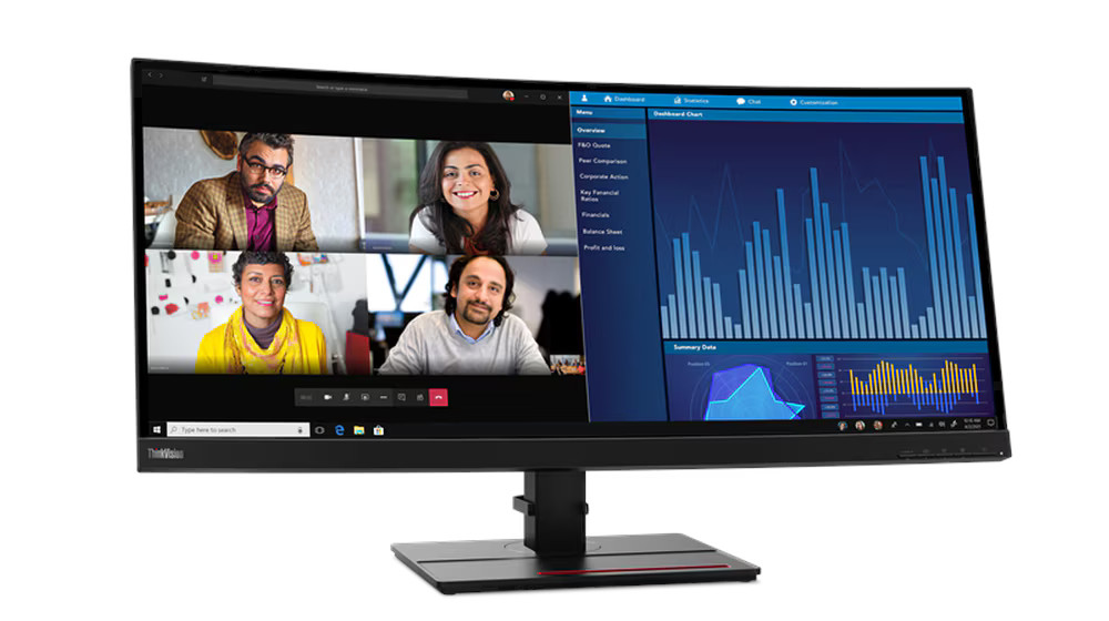 Monitor Lenovo ThinkVision P34w-20, 34", WQHD, i zi