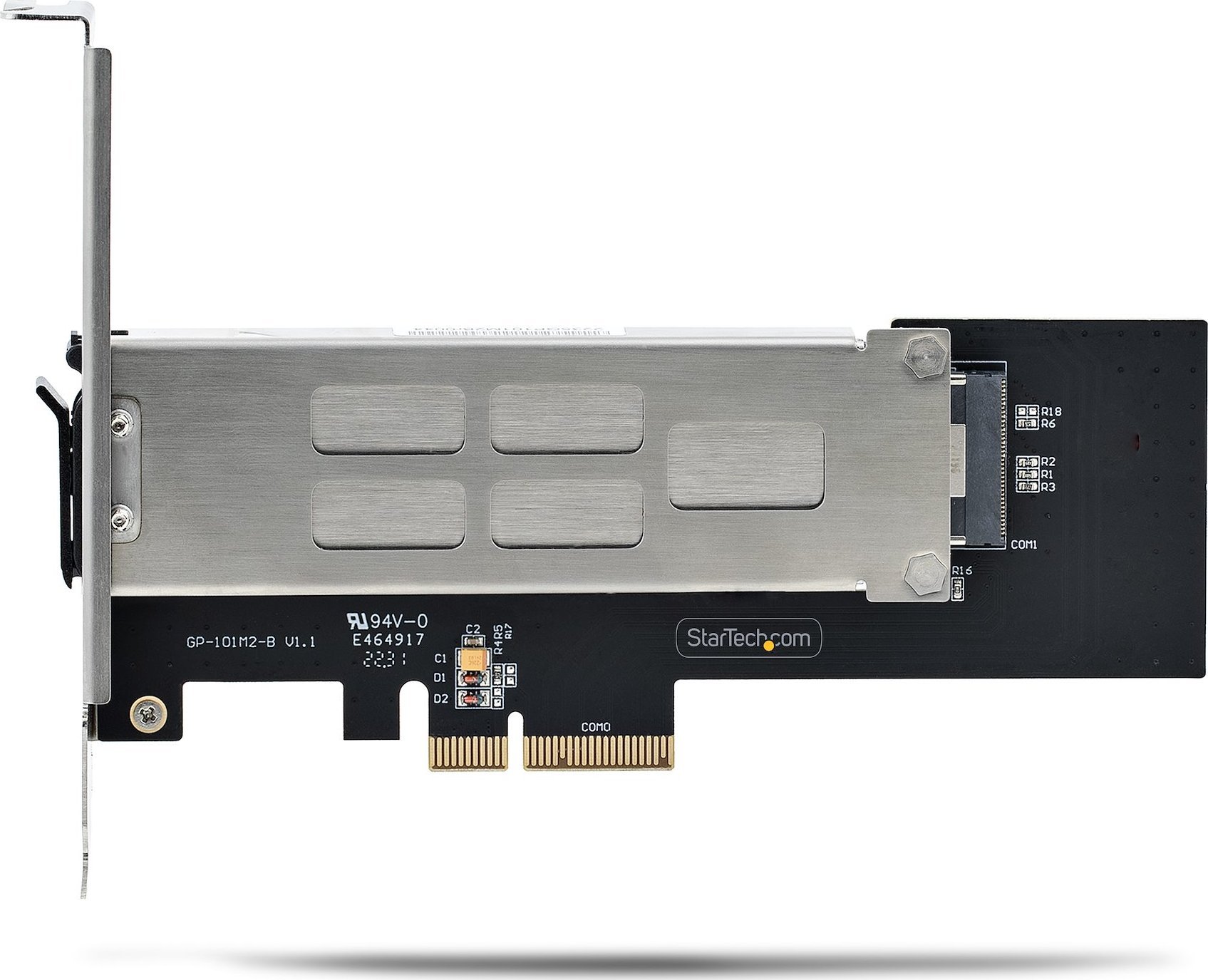Adapter StarTech M.2 NVMe në PCIe X4, mobile rack, hot swap, pa vegla
