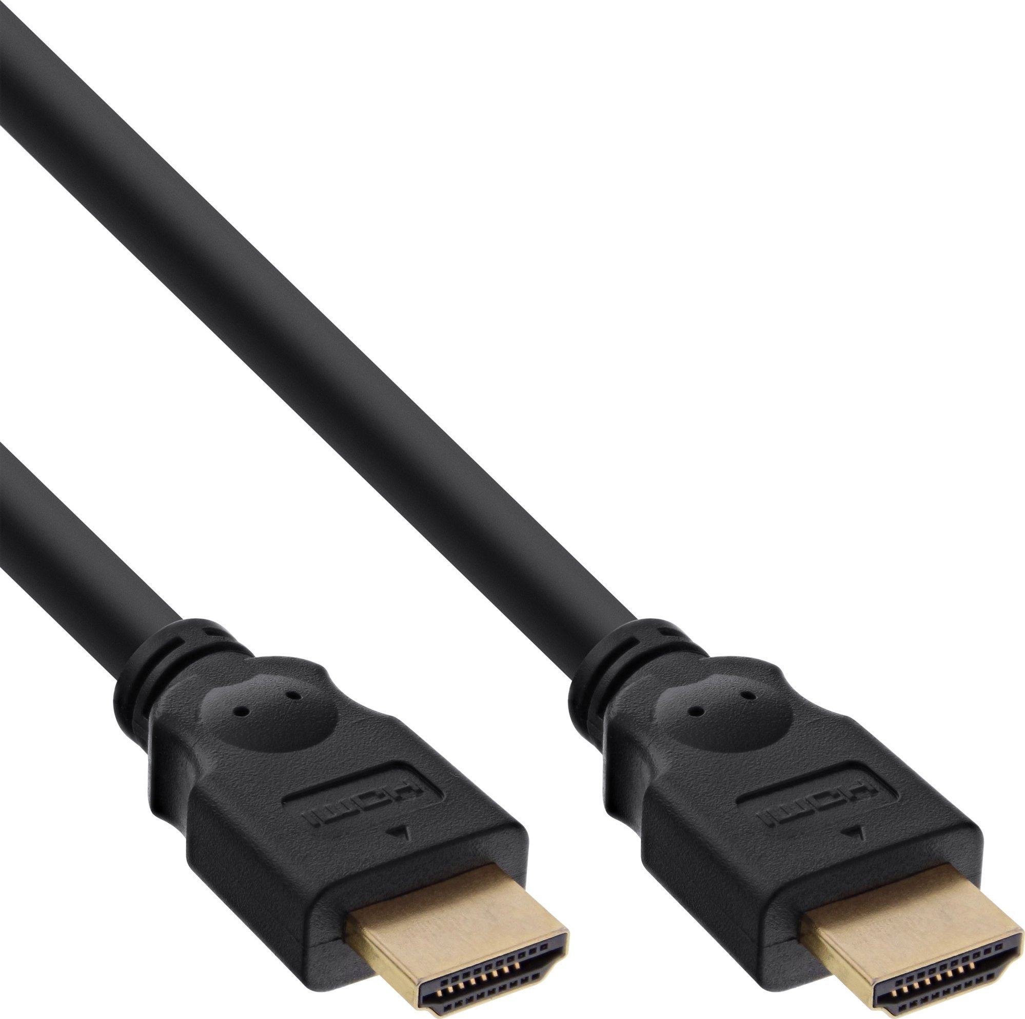 Pako kabllo HDMI InLine High Speed, 25 copë, plug në plug, e zezë