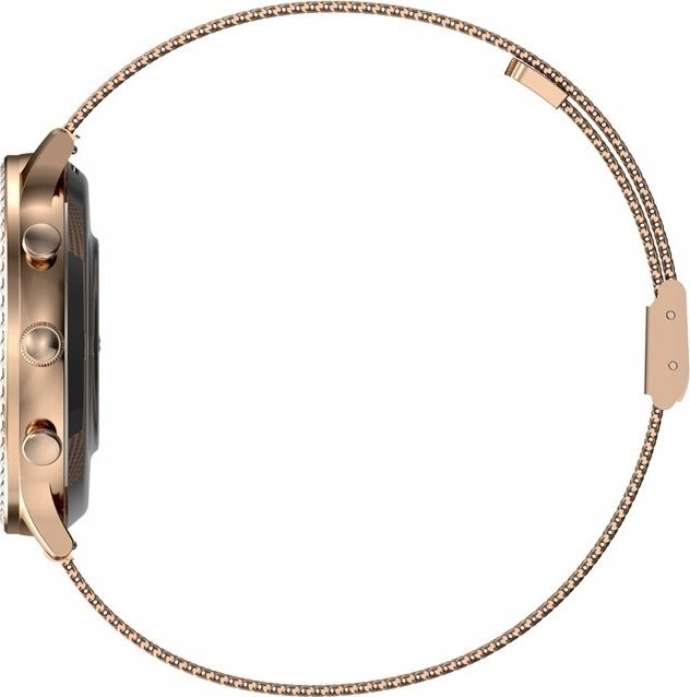 Ora inteligjente për femra Veltori VT310-1, Bluetooth, IP67, ari dhe rozë