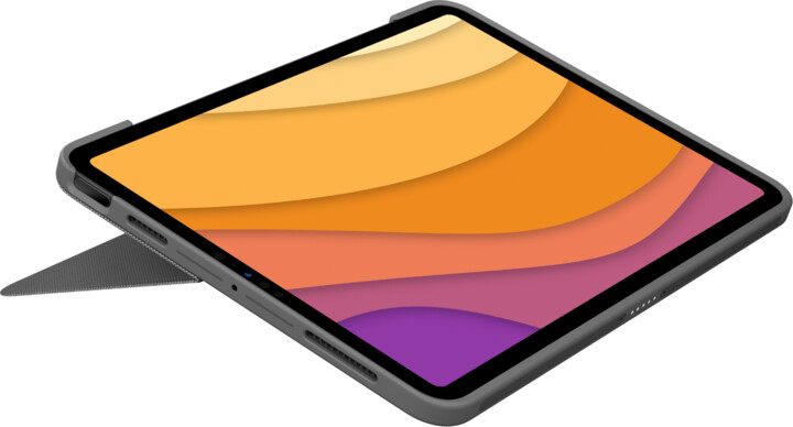Tastierë Logitech Combo Touch për iPad Air (4th & 5th),e hirtë