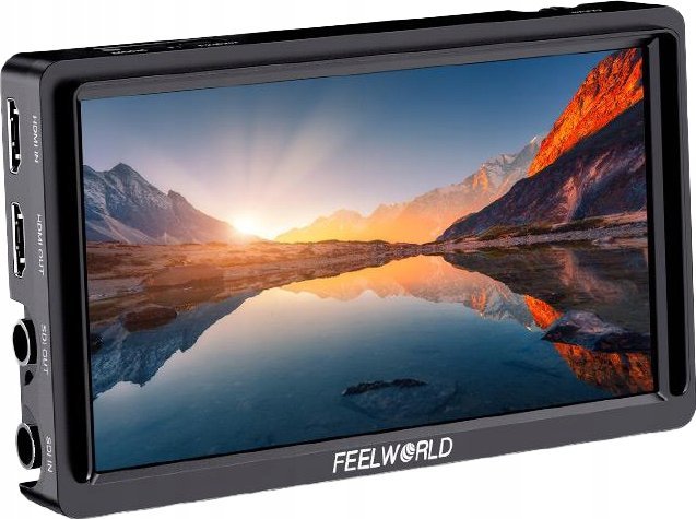 Monitor i jashtëm për kamerë Feelworld FW568S, 6", Full HD, i zi