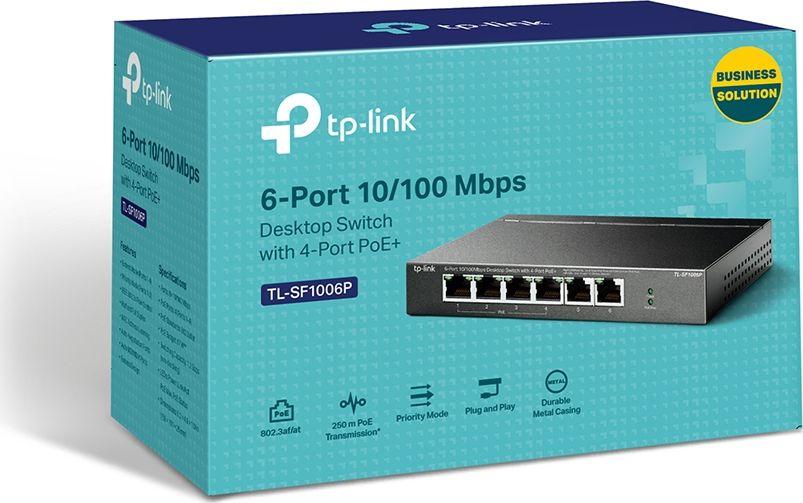 Ndërprerës TP-Link Switch TL-SF1006P