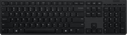 Tastierë Lenovo Professional, wireless, Nordic, e zezë