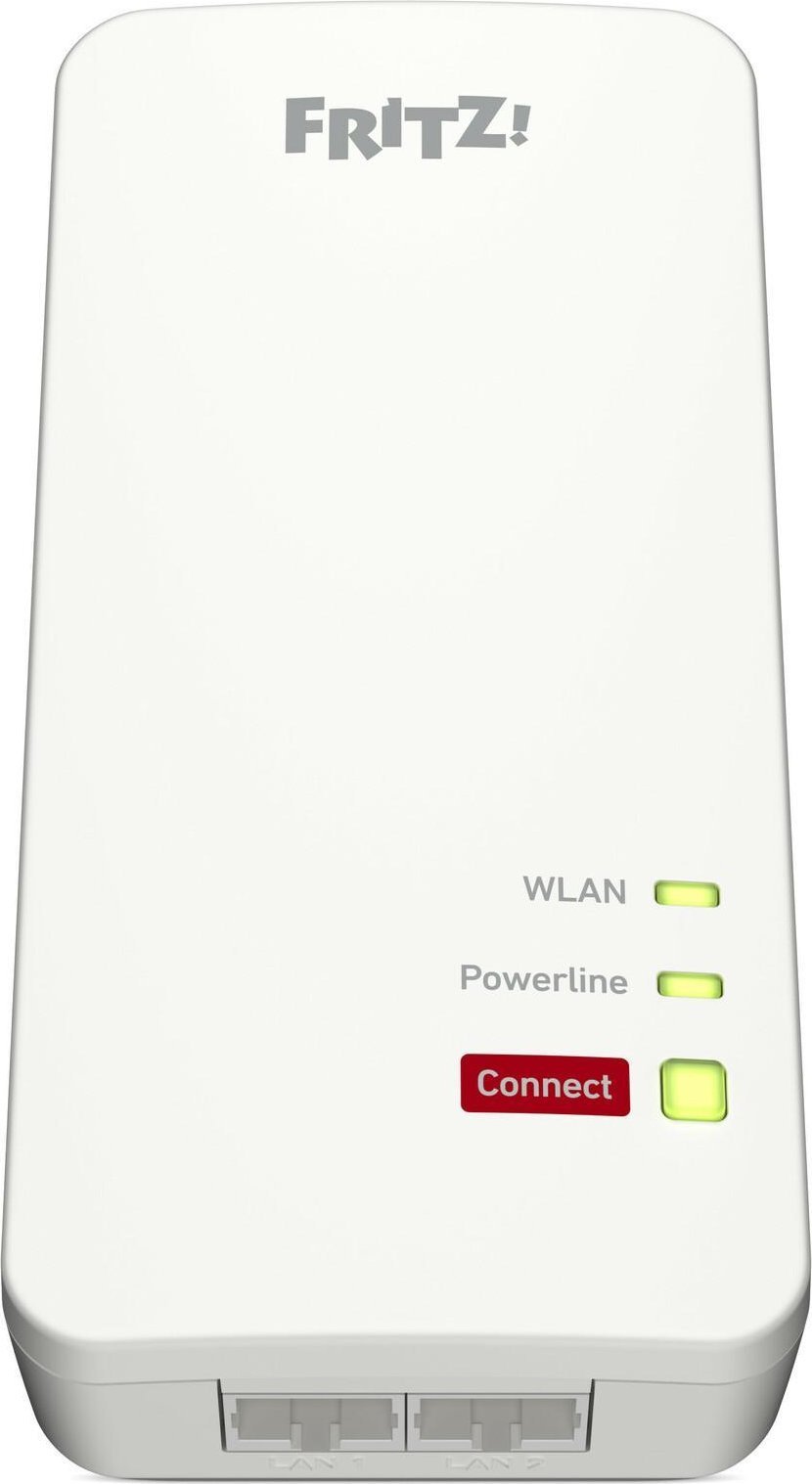 Powerline adapter AVM FRITZ!Powerline 1240 AX, Gigabit, WiFi 6, i bardhë
