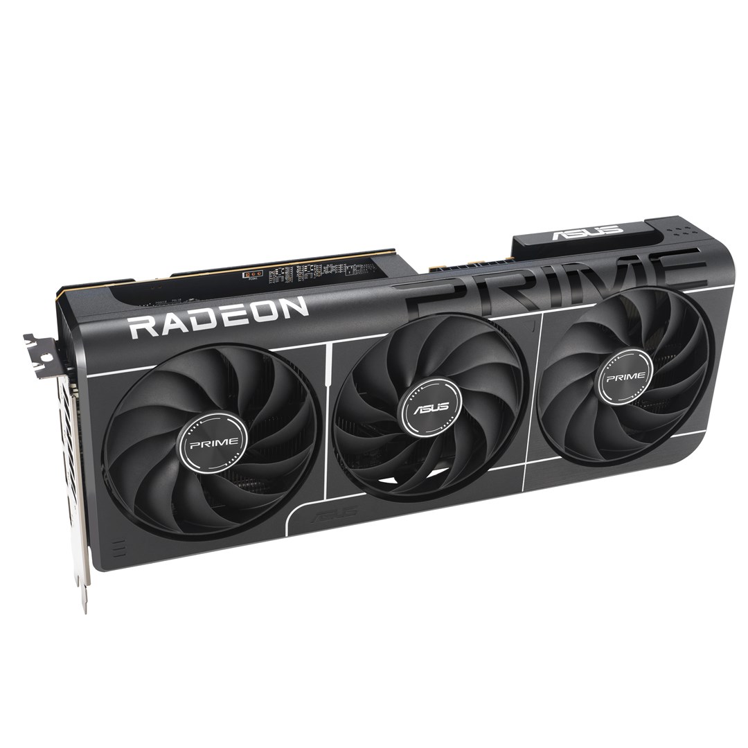 Kartë grafike Asus PRIME RX9070 O16G EVO, 16GB, GDDR6, e bardhë