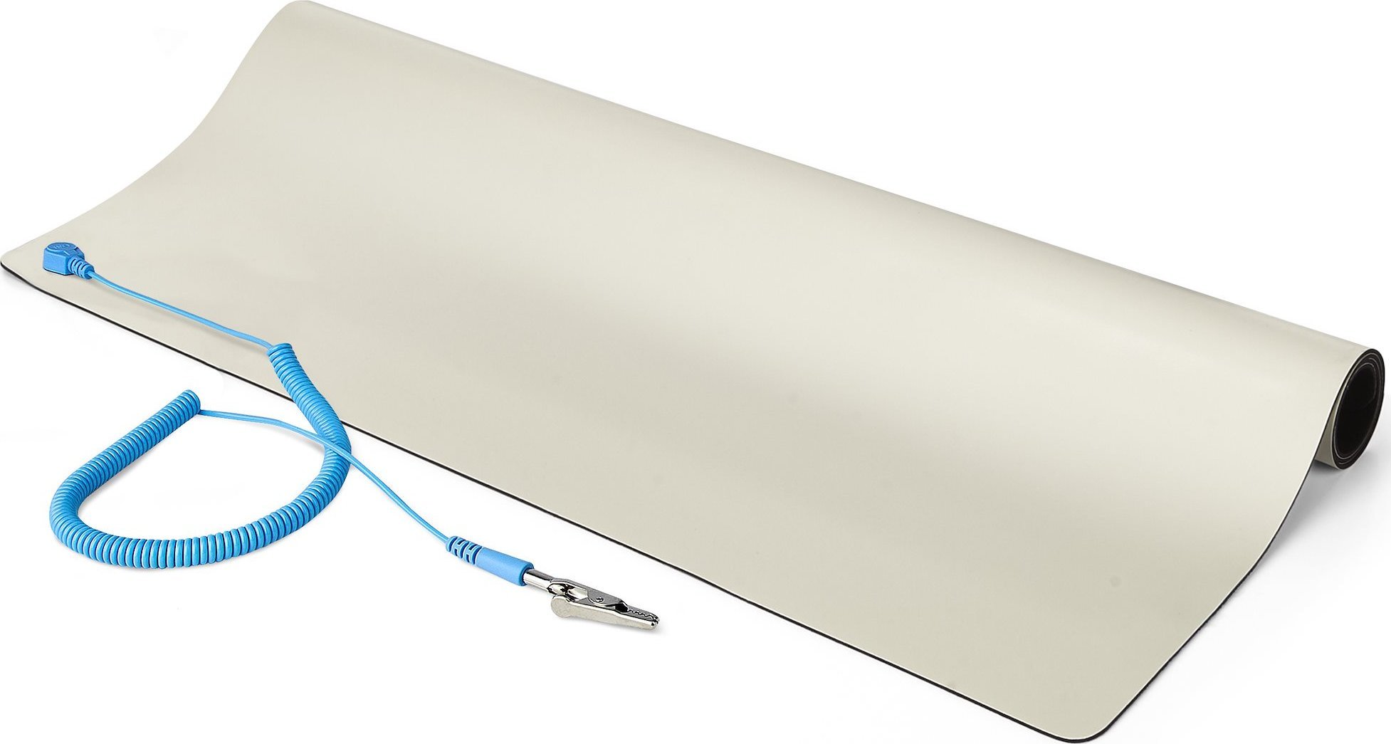 Tapet antistatik StarTech.com ESD, 60 x 120 cm, kabllo tokëzimi, gri