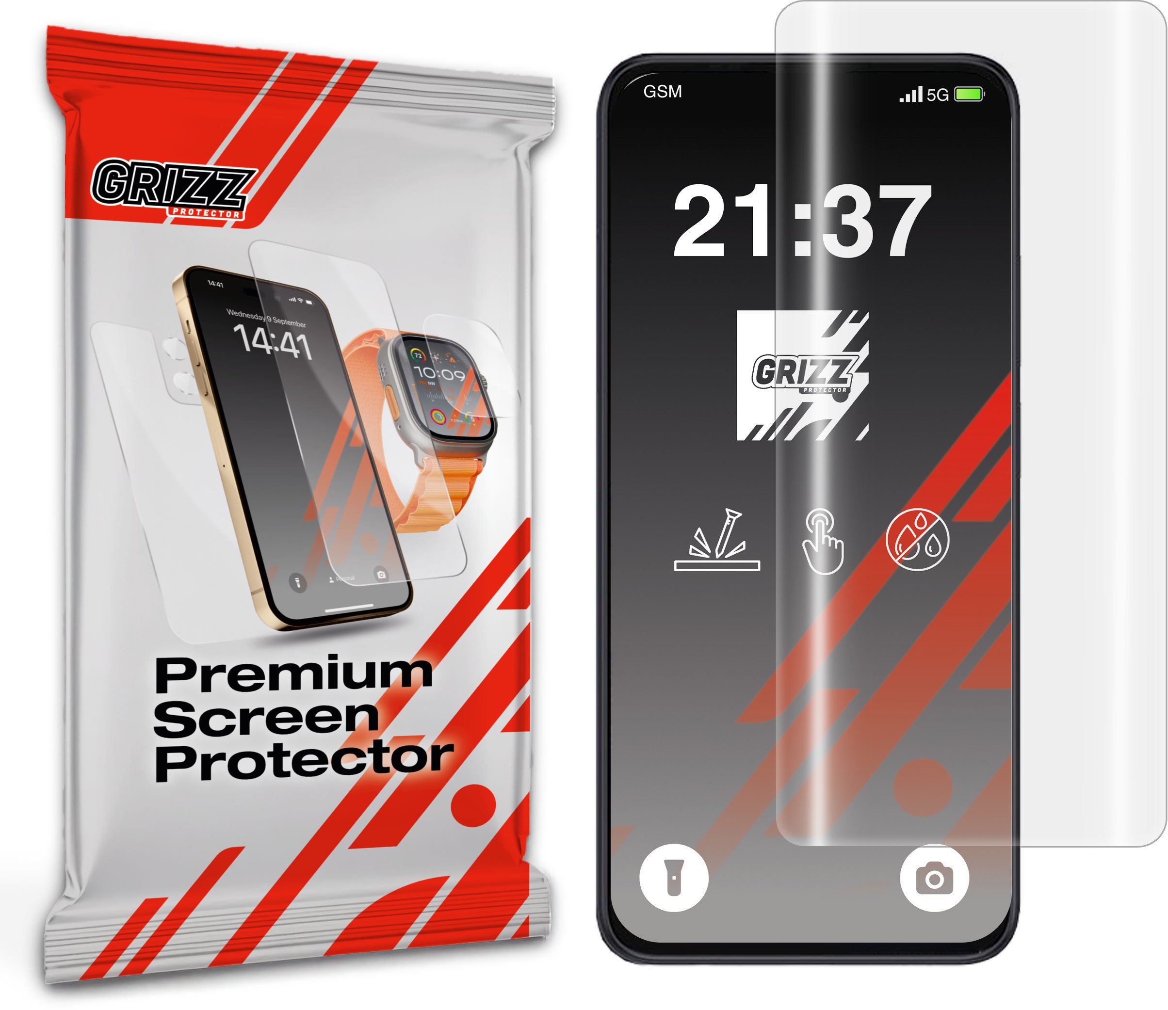 Folie mbrojtëse ekrani Hydrogel për Coolpad CP12 Neo, transparente