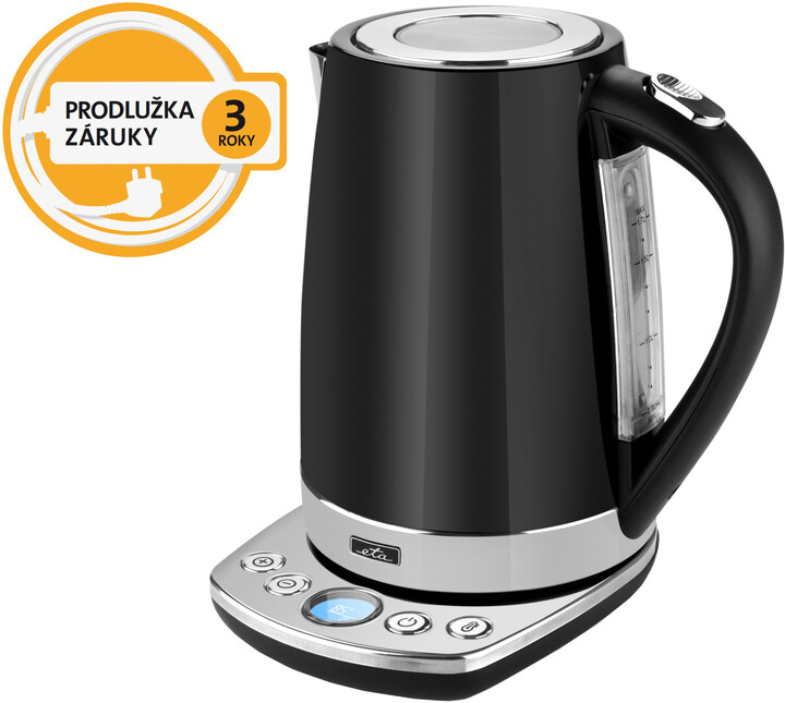 Vluese elektrike për ujë ETA Isabela, e zezë