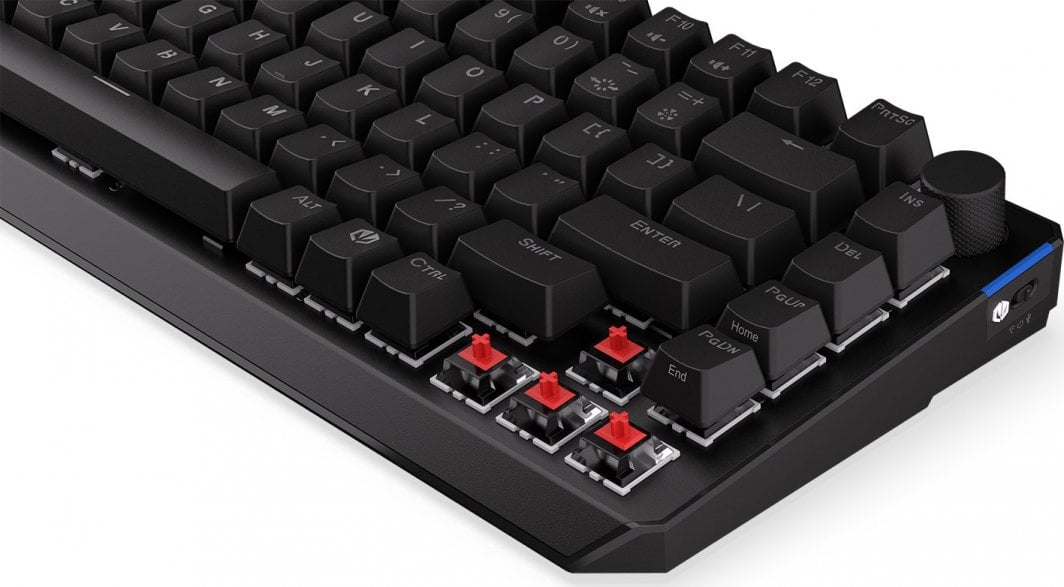 Тастатура Endorfy Thock Kailh Box Red, ARGB, црна