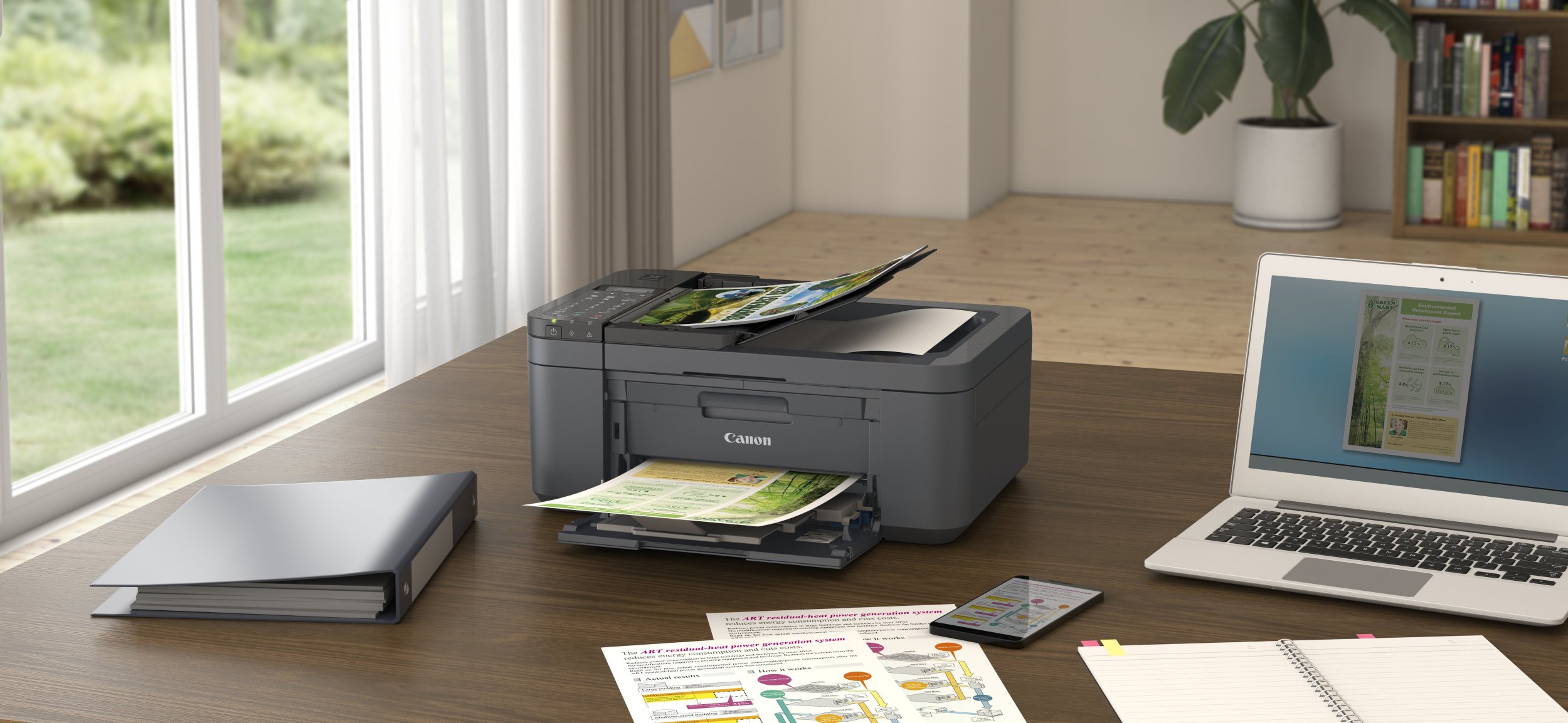 Printer multifunksional Canon 5074C036, inkjet, WiFi, i zi