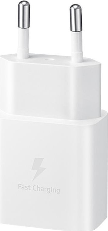 Патнички полнач Samsung USB C 15W, бел