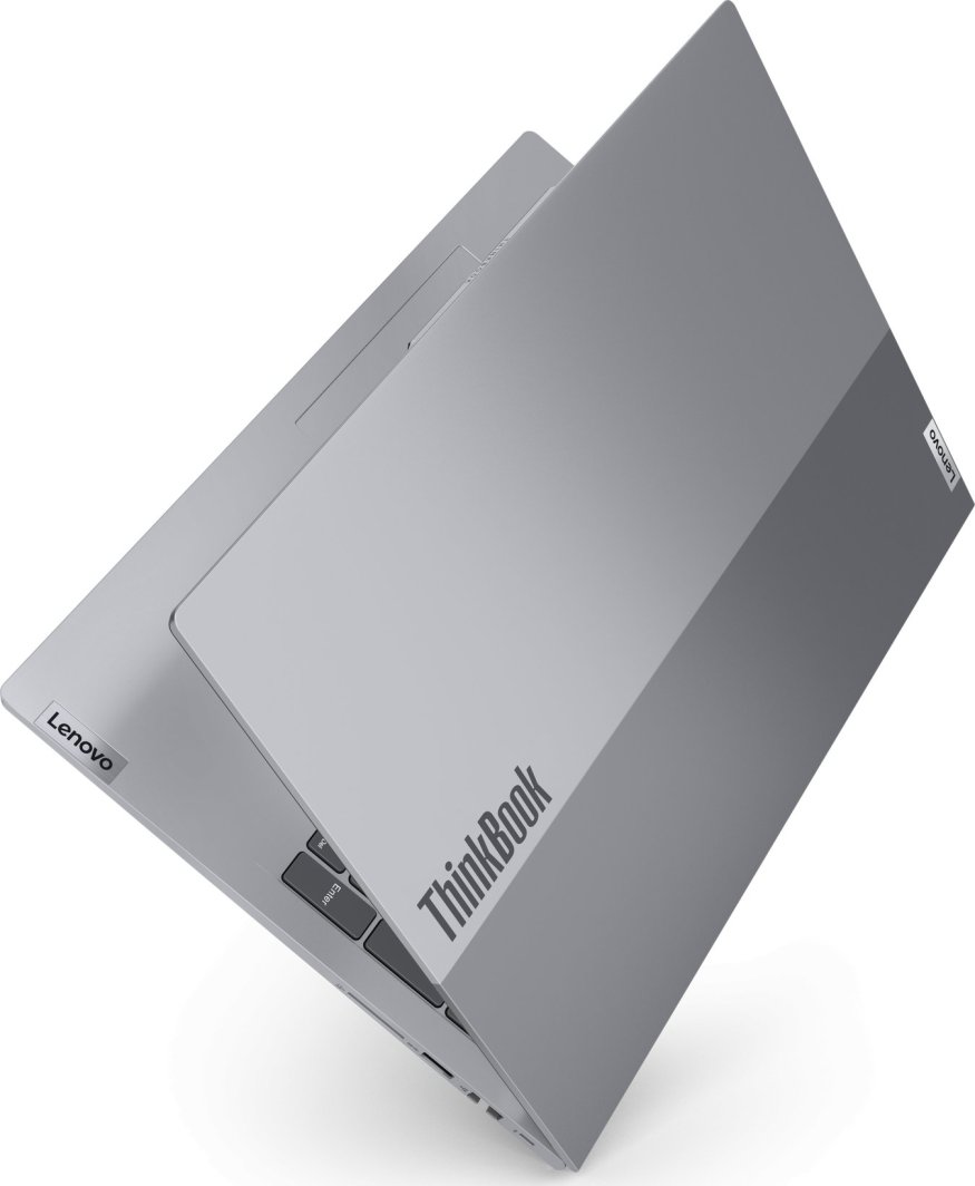 Laptop Lenovo ThinkBook 16 Gen 7 Arctic Pilkas, 16", IPS, 1920 x 1200, Intel Core U5 125U, 16 GB, SSD 256 GB, Intel Graphics, Windows 11 Pro, i hirtë