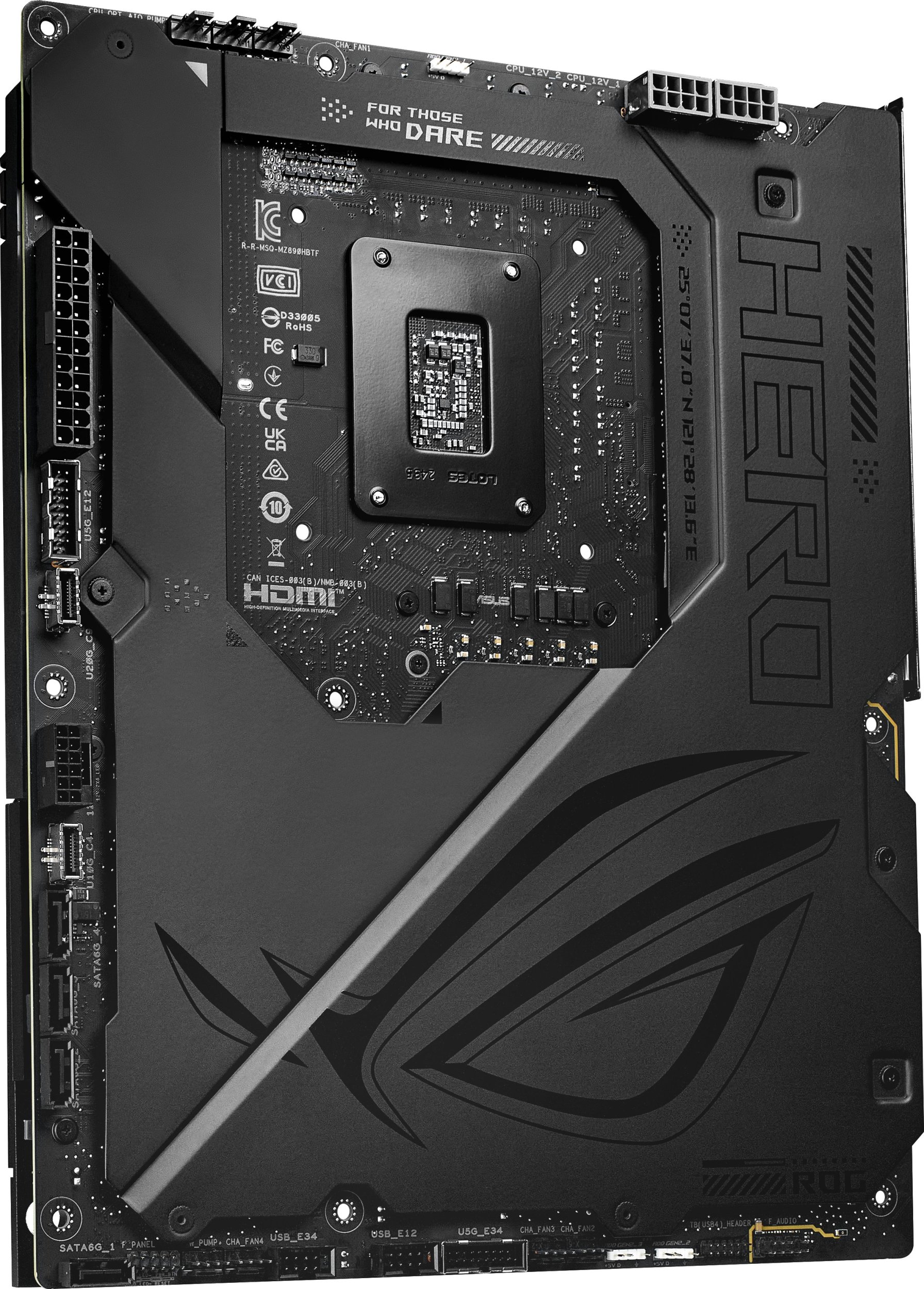 Pllakë amë ASUS ROG Maximus Z890 Hero BTF, DDR5, PCIe 5.0, LGA 1851, e zezë