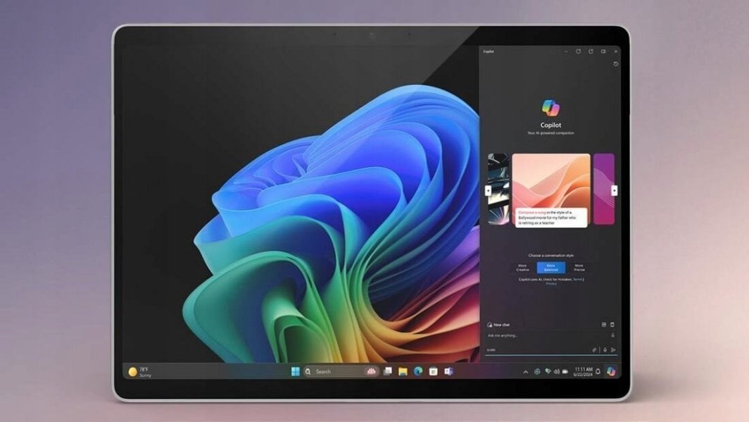 Laptop Microsoft Surface Pro 11 (Copilot+ PC), 13", Qualcomm Snapdragon X Plus, 16GB RAm, 512GB SSD, Windows 11 Home, i hirtë