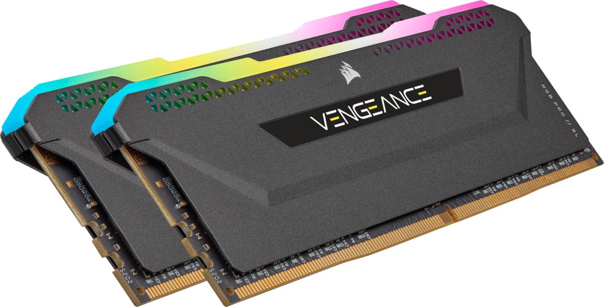 RAM desktop Corsair Vengeance RGB Pro SL, 16GB DDR4 3200MHz, CL16, i zi