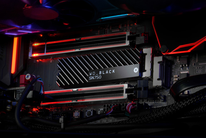 SSD WD Black SN750, M.2 - 500GB + ftohës