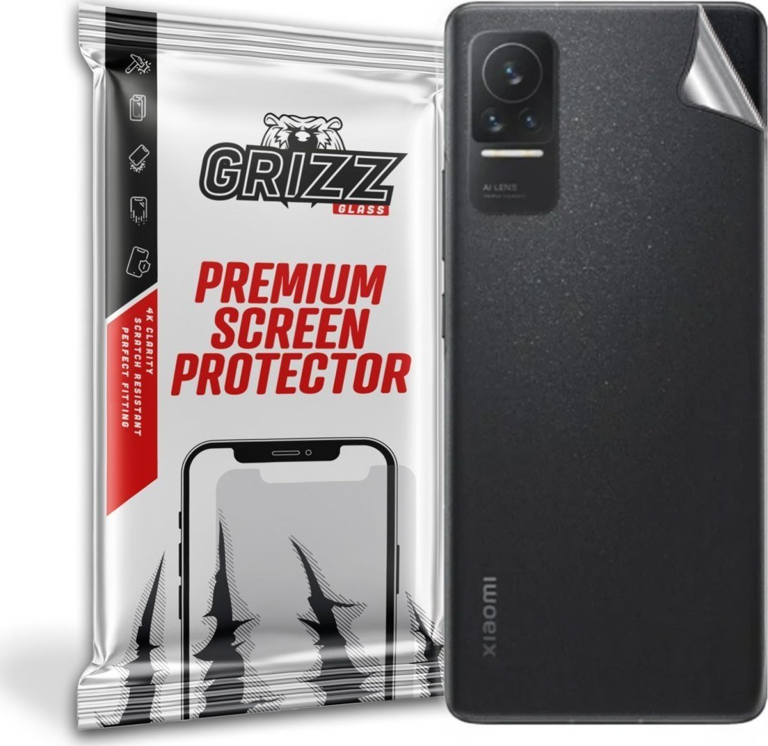 Film mbrojtës pasme GrizzGlass për Xiaomi Civi 1S, satin, transparent