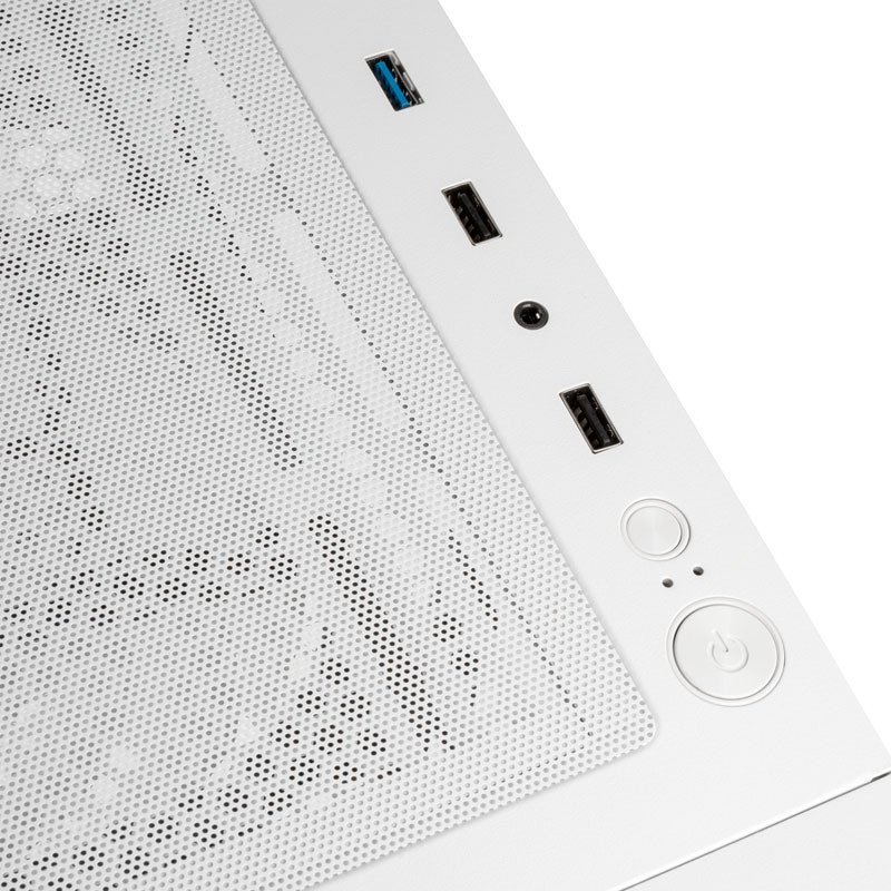 Kasë Kolink Observatory HF Glass ARGB, e bardhë, Midi Tower