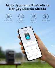 Stacion portativ energjie Anker SOLIX C300X, bateri LiFePO4, shumë porta AC USB, i zi
