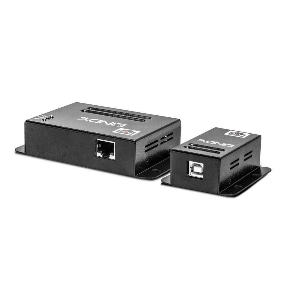 Extender USB Lindy 42681, USB 2.0, Cat.5, 50m, 4 porta