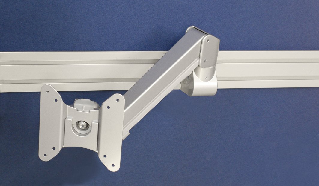 Krah monitori Forming Function LC55 Conceptum, metalik, argjend