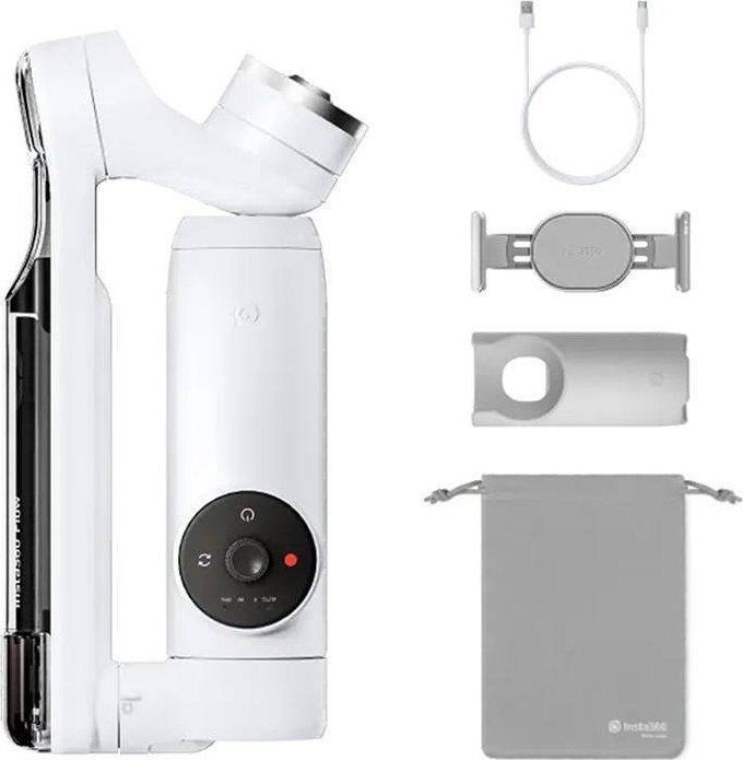 Stabilizues Insta360 Flow Combo, i bardhë