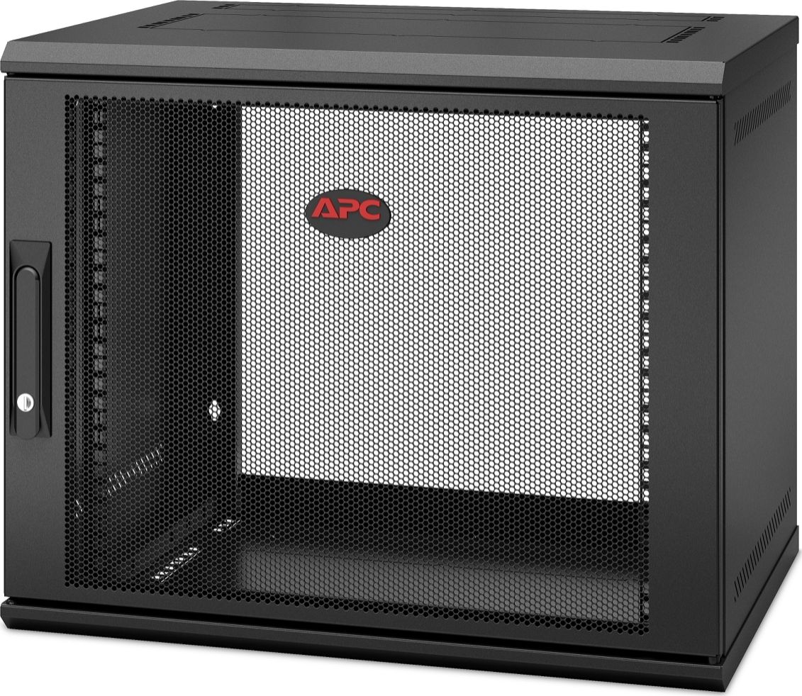 Kabinet muror APC NetShelter WX 9U, single hinged, thellësi 400mm, i zi